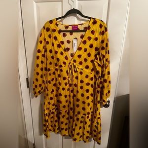 NWT beach coverup dress size XL J. Crew Edie Parker